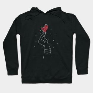 Awesome Line Art Design Hoodie